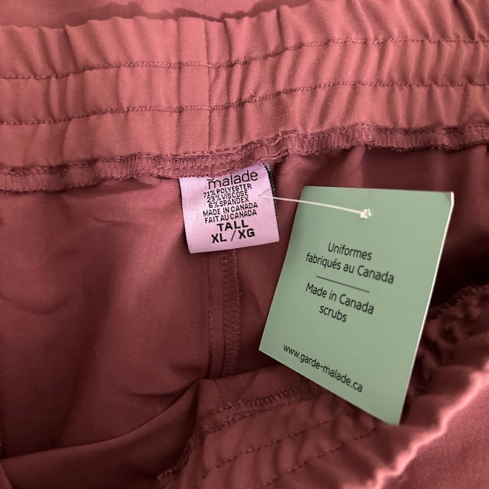 Mauve Garde Malade Jogger Scrub Set - Picture 2 of 3